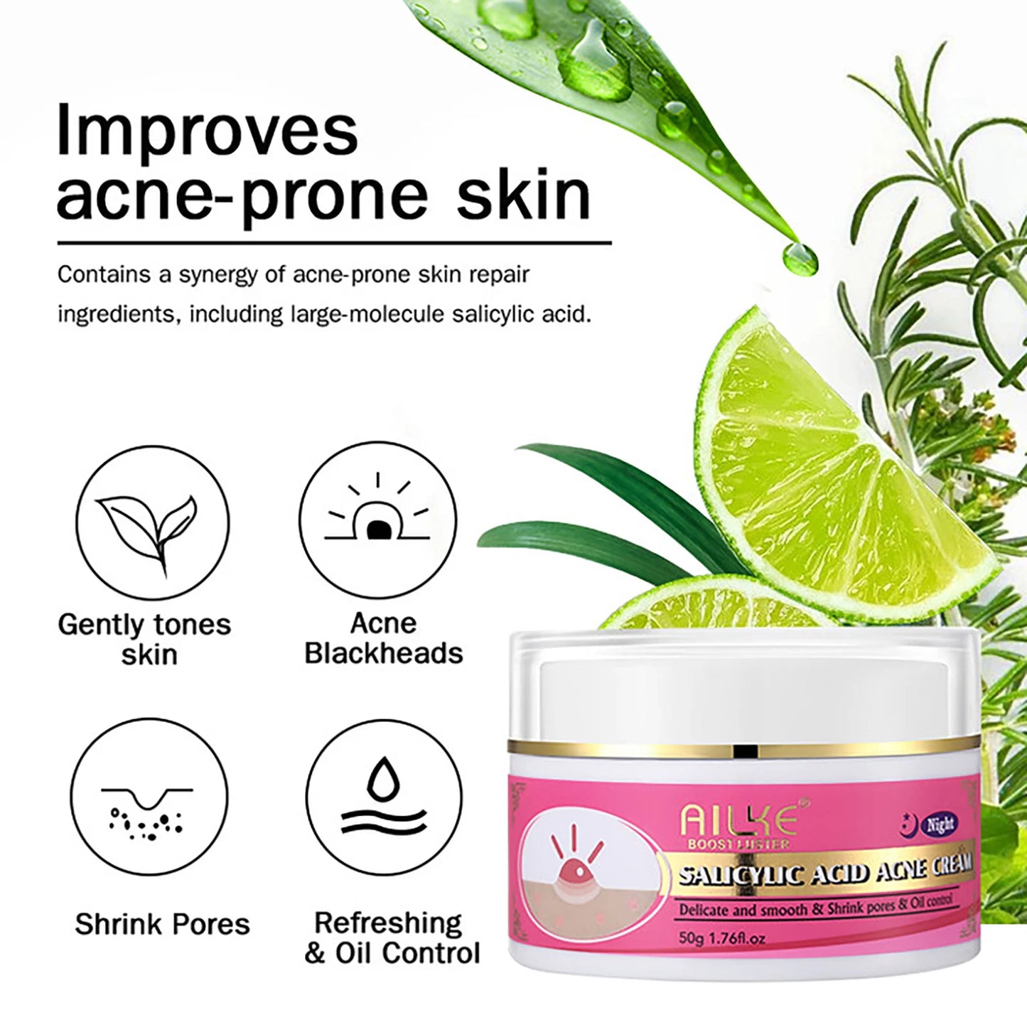 AILKE Natural Skin Brightening Set for Clearer Brighter Complexion