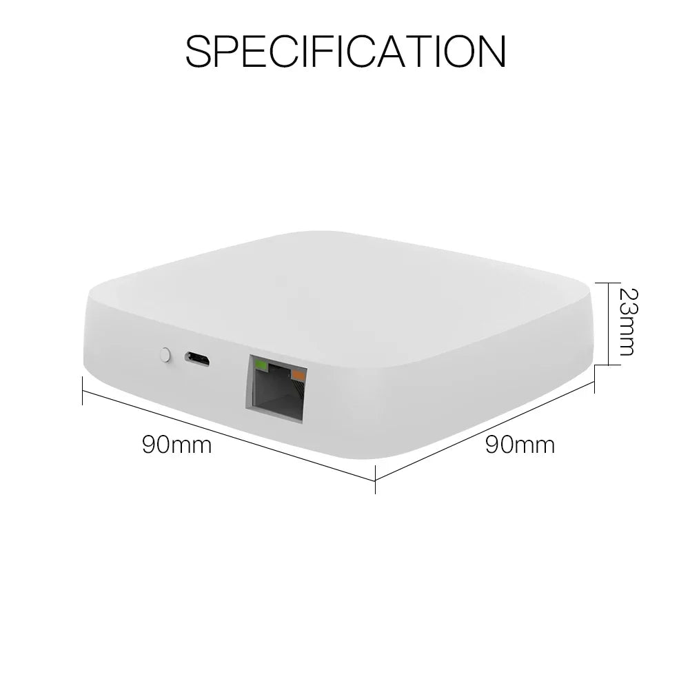 MOES ZigBee 3.0 Smart Gateway Hub Tuya Compatible With Alexa