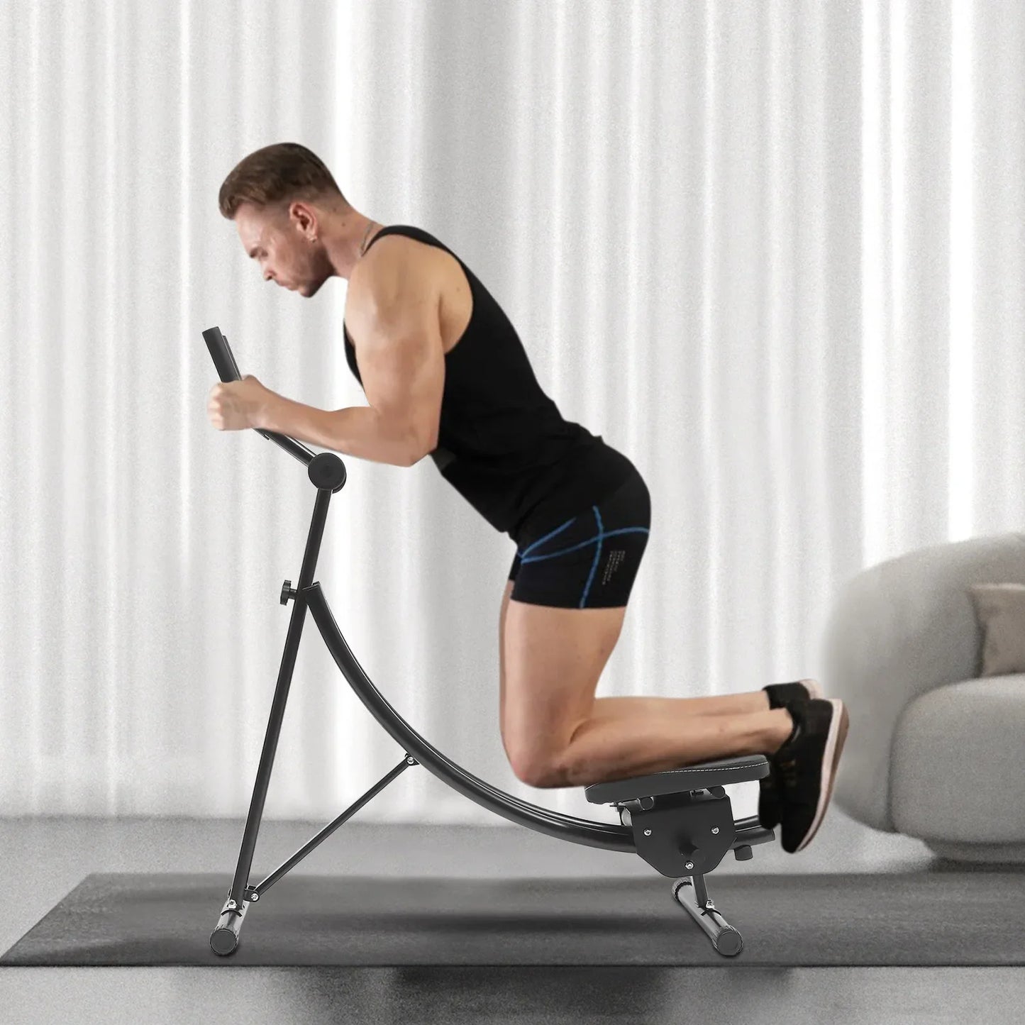 Ab Workout Equipment for Home Gym with Adjustable Levels