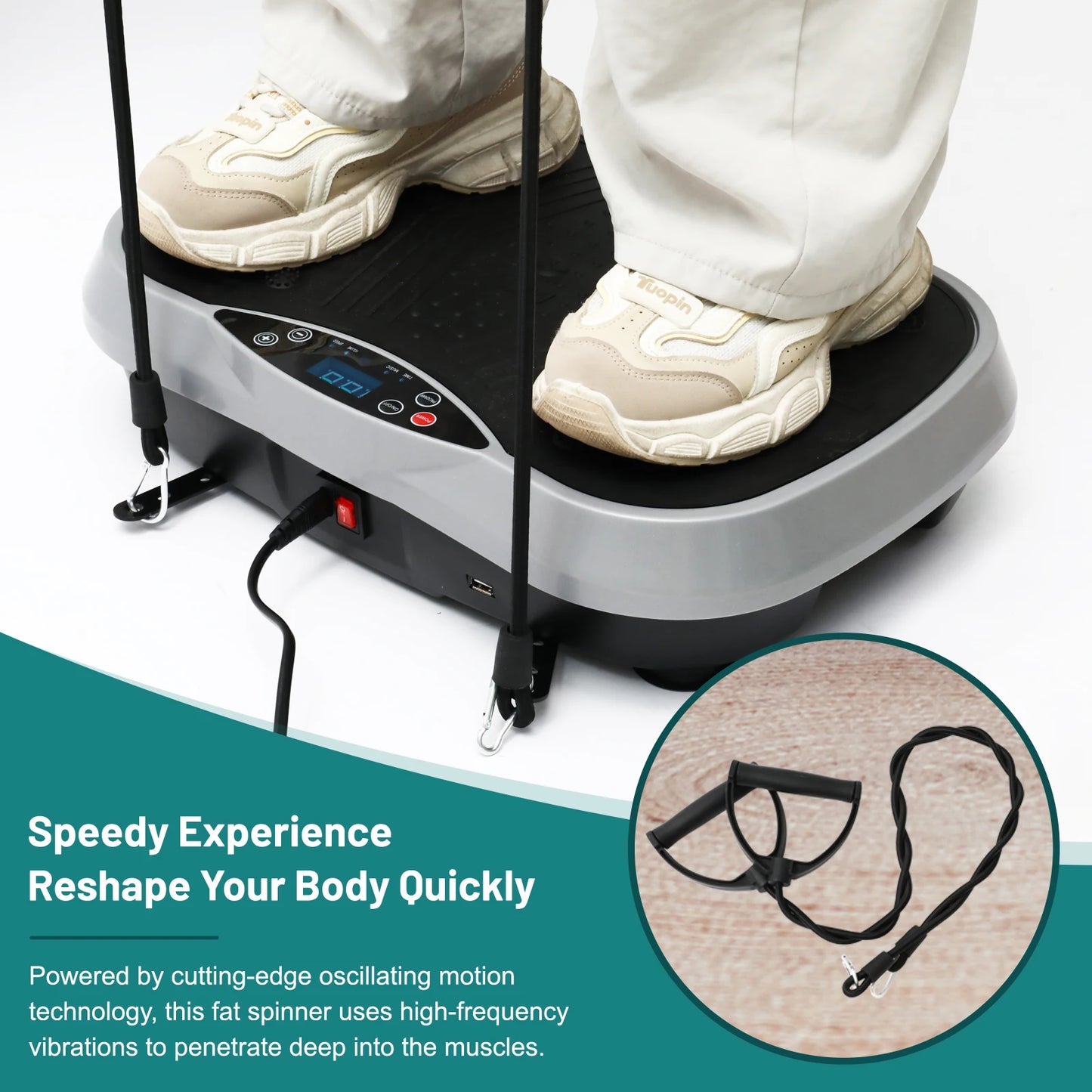N Vibration Plate Exercise Machine For Total Body Workout
