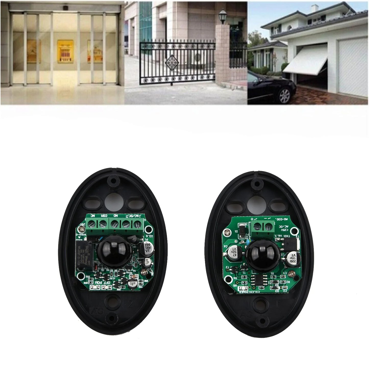 12-24V One Beam Alarm Photoelectric Infrared Sensor Detector