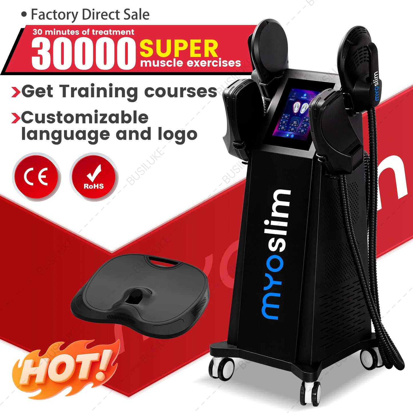 TAIXL EMS RF MyoSlim 6500W Body Slimming Machine For Fat Loss