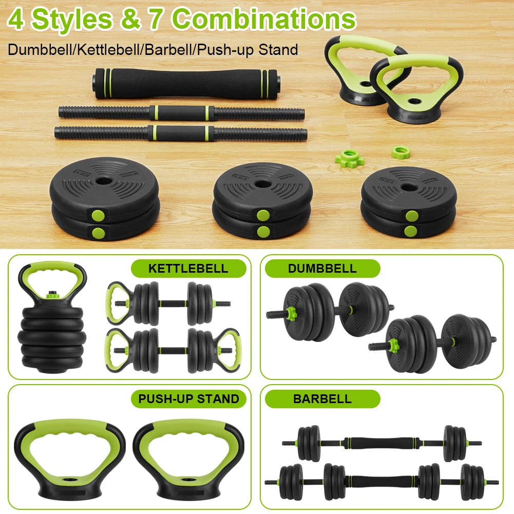 TWISTER.CK Adjustable Dumbbell Set 44/66/88 Lbs With Connector