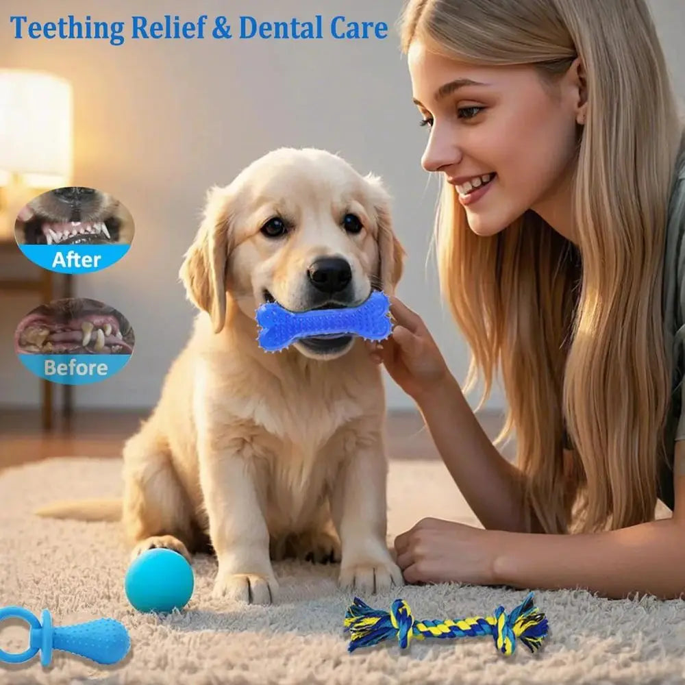 Puppy Chew Toys Bundle for Small Dogs 20 Pack Toys