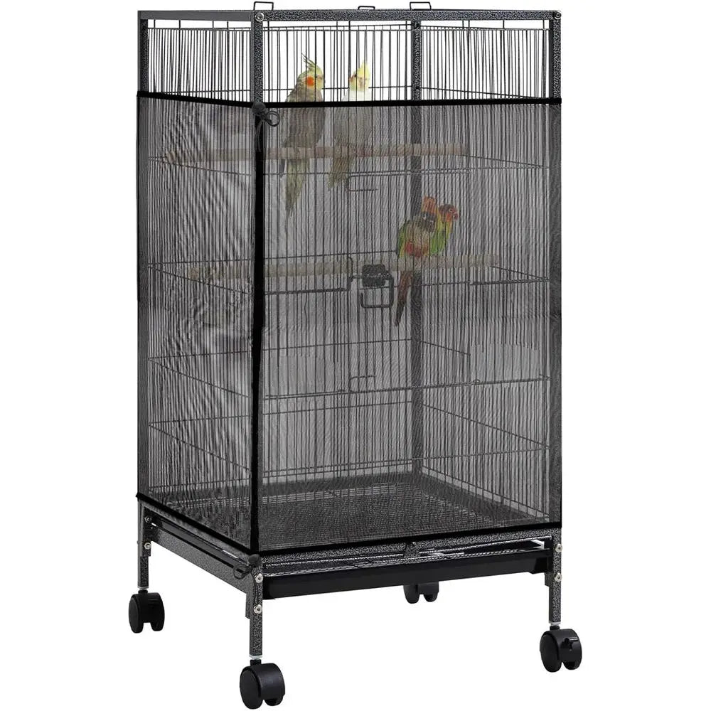 Nylon Mesh Birdcage Seed Catcher For Round And Square Cages