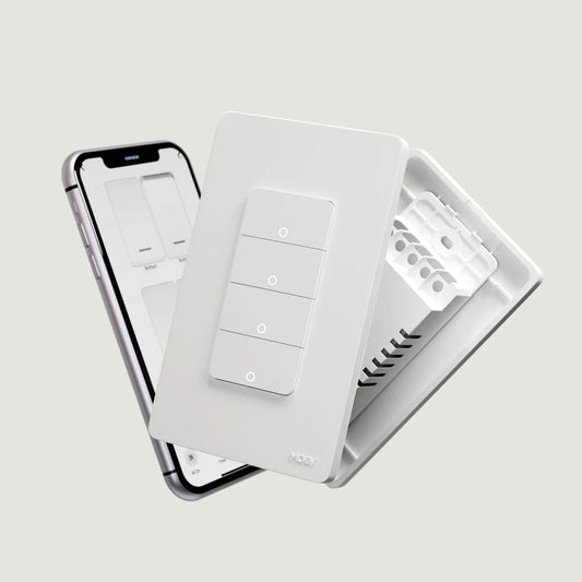 MOES Tuya WiFi Smart Light Switch US Single Push Button