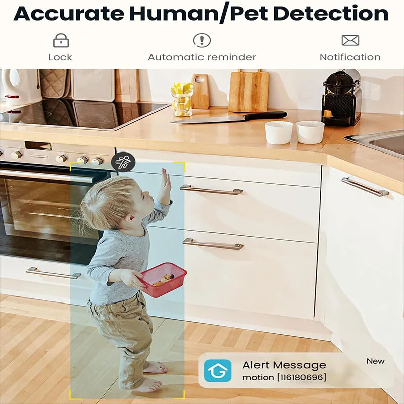 IEGEEK 5MP Indoor Security Camera With WiFi And Night Vision