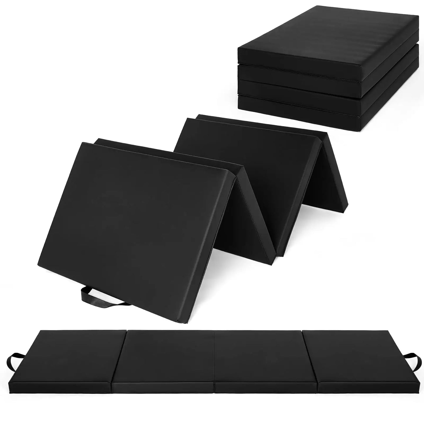 HiMISS Gymnastics Mat Tumbling Mats Home Exercise Thick EPE Foam