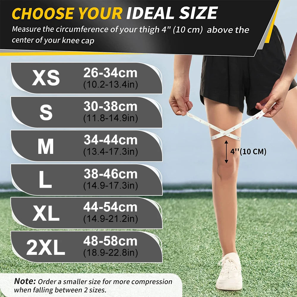 Knee Pads Compression Sleeve For Sports Running Cycling Basketball