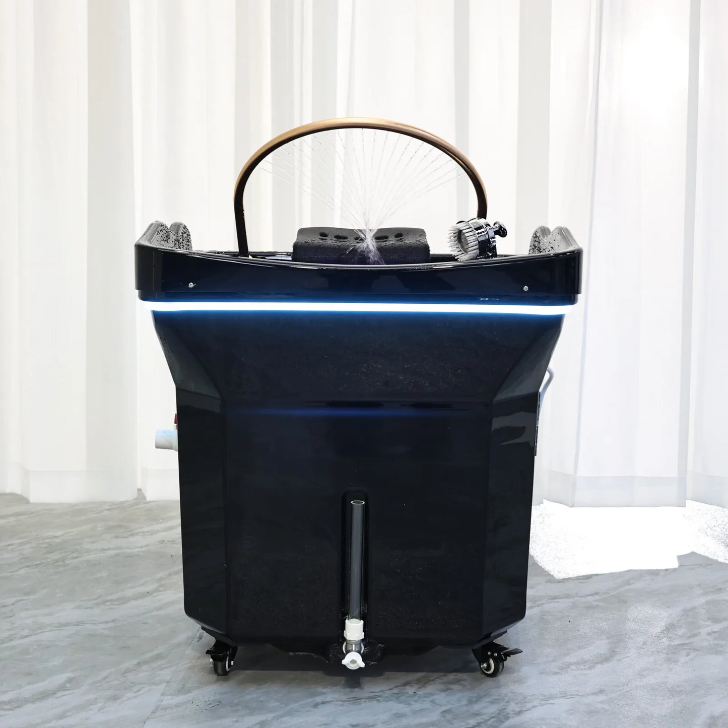 General Use Head Spa Shampoo Basin With 60L Tank And Hydrotherapy