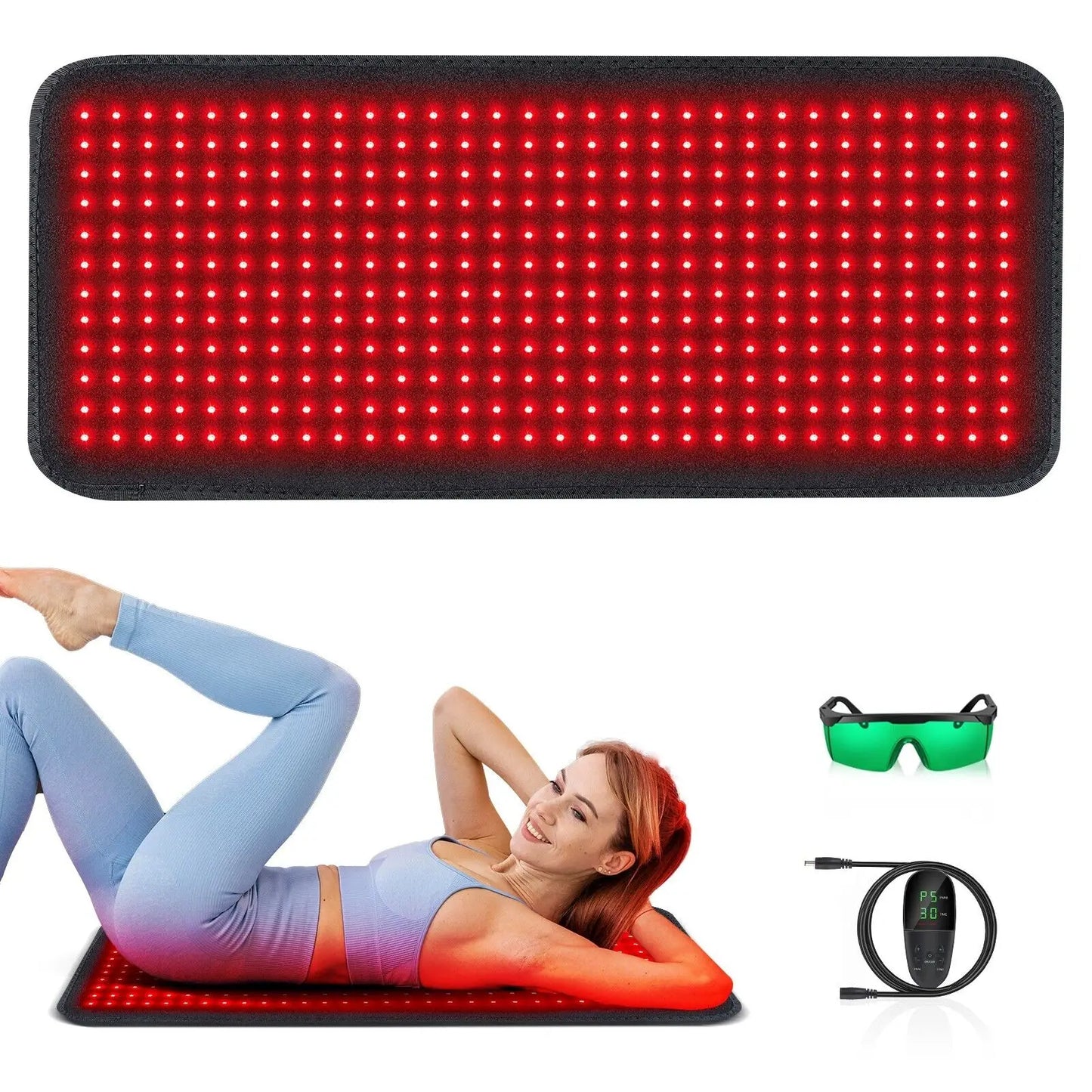 360 LED Infrared Light Therapy Pad For Body Fatigue