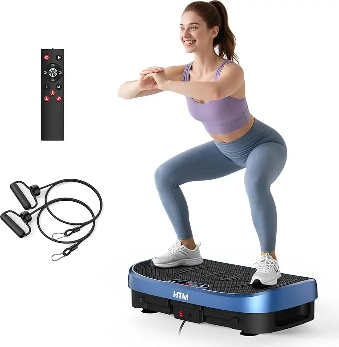 HTM Vibration Plate Fitness Platform 120 Levels Non Slip