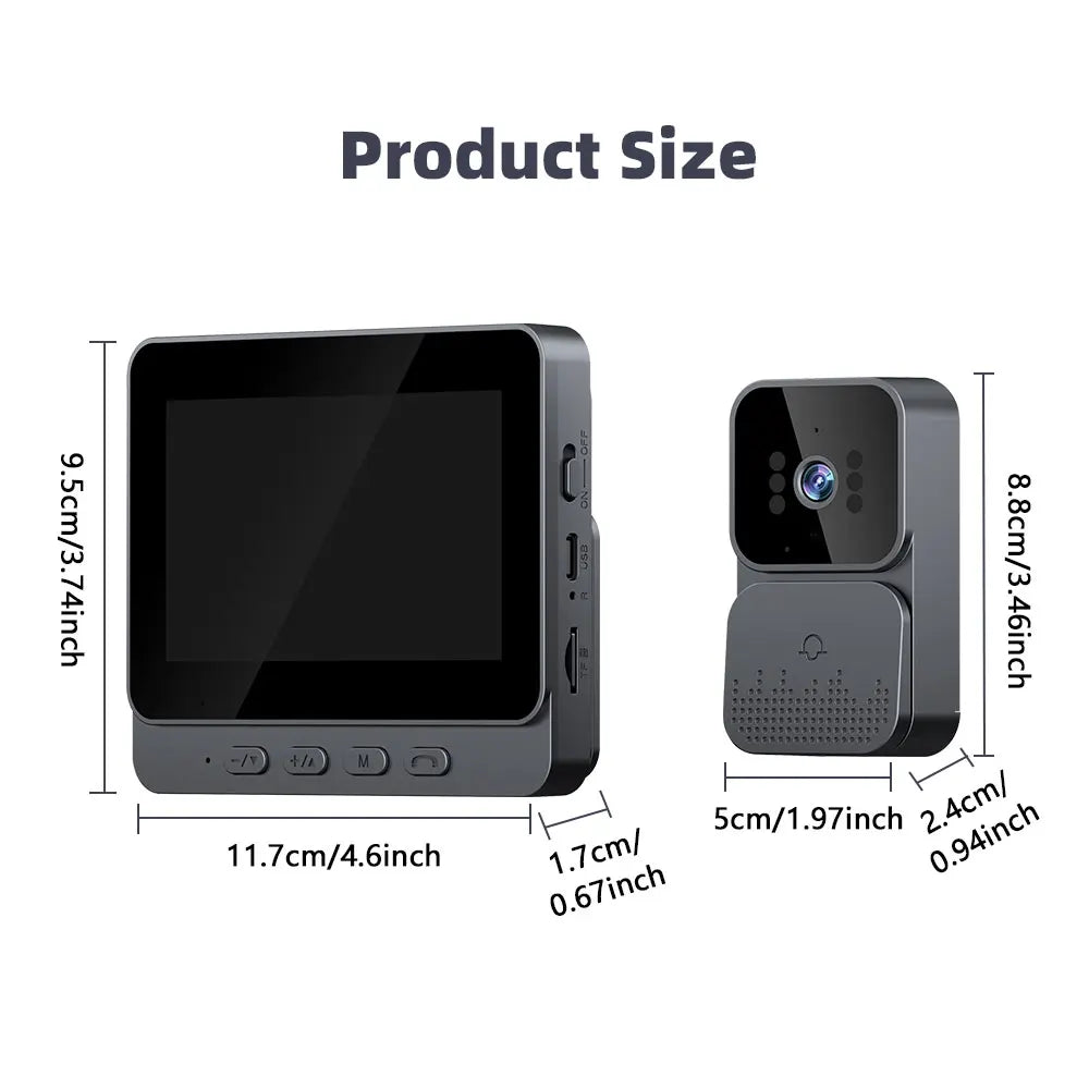 Smart Intercom And Video Doorbell With Night Vision