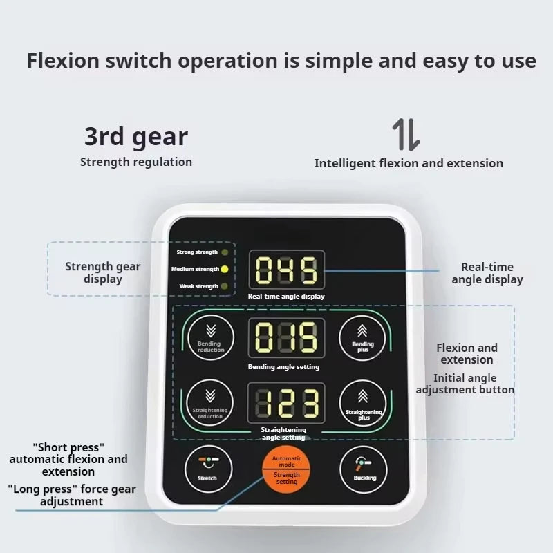 Knee Joint Rehabilitation Machine For Home Use Leg Therapy