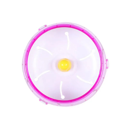 Pet Hamster Running Wheel Toy Plastic Silent Exercise Wheel