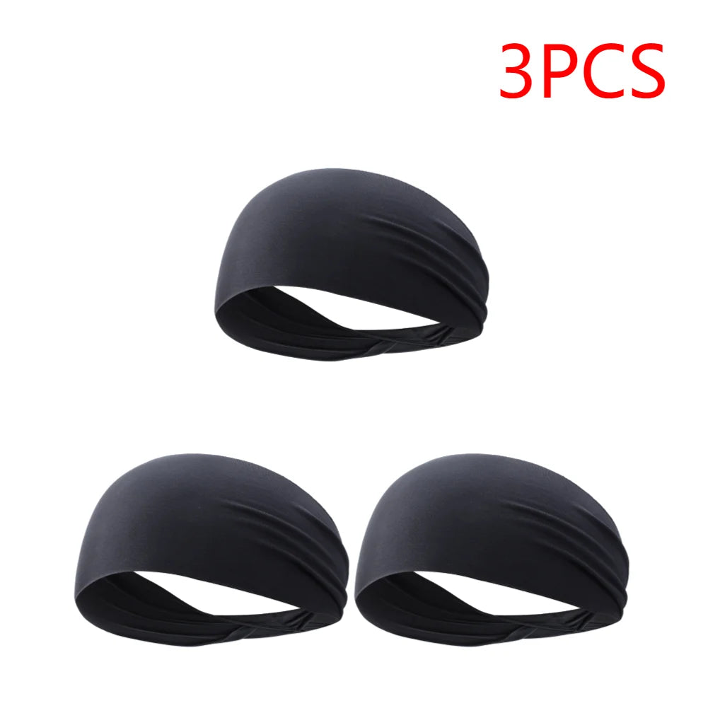 APWIKOGER Elastic Sports Headband For Men And Women SweatWicking