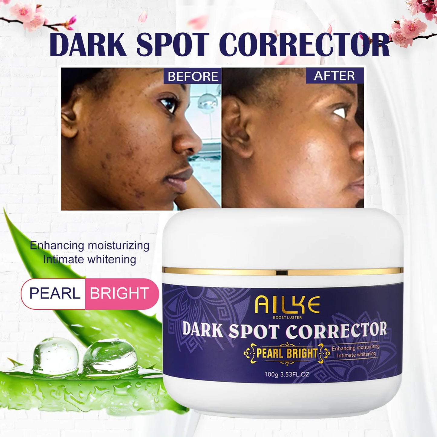 AILKE Double Glutathione Dark Spots Remover Face Cream