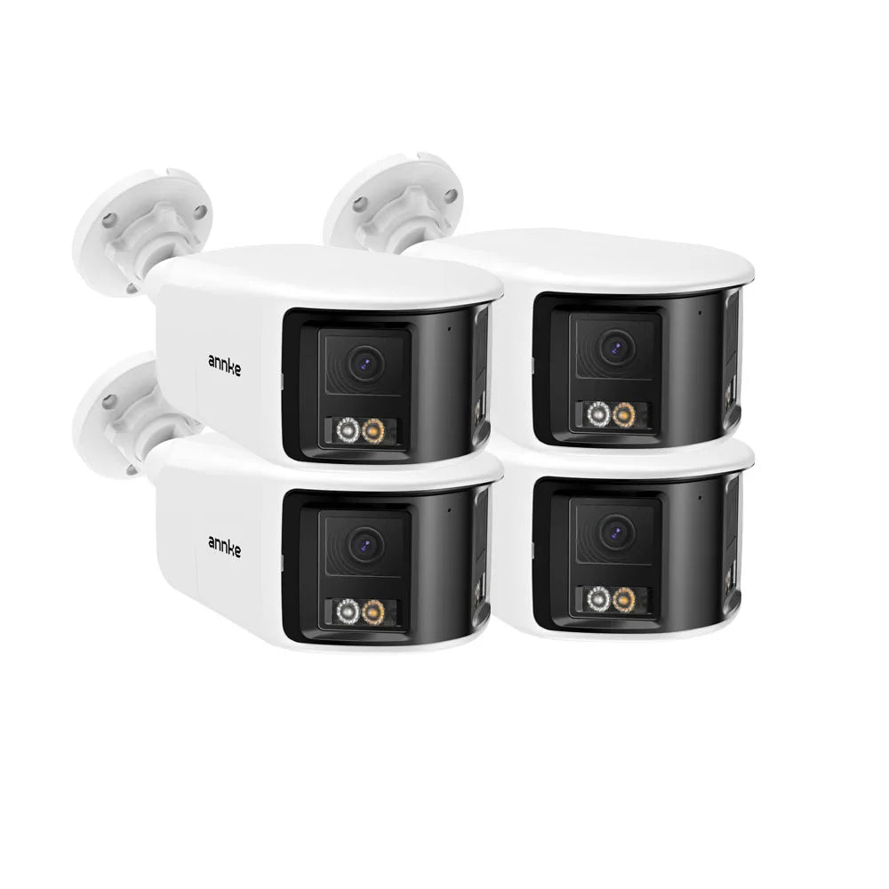 ANNKE FCD800 8MP Panoramic Dual Lens Outdoor PoE Camera AI