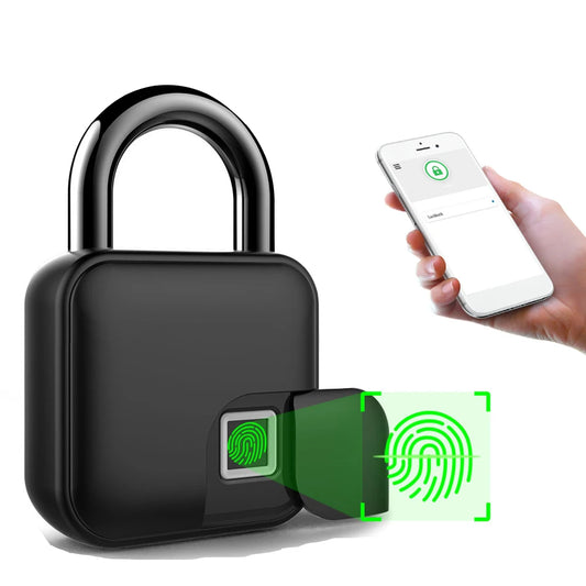 TWISTER.CK Smart Biometric Fingerprint Keyless Padlock With Bluetooth
