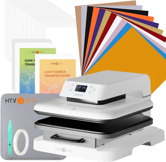 HTVRONT Auto Heat Press Machine For T Shirts And Sublimation