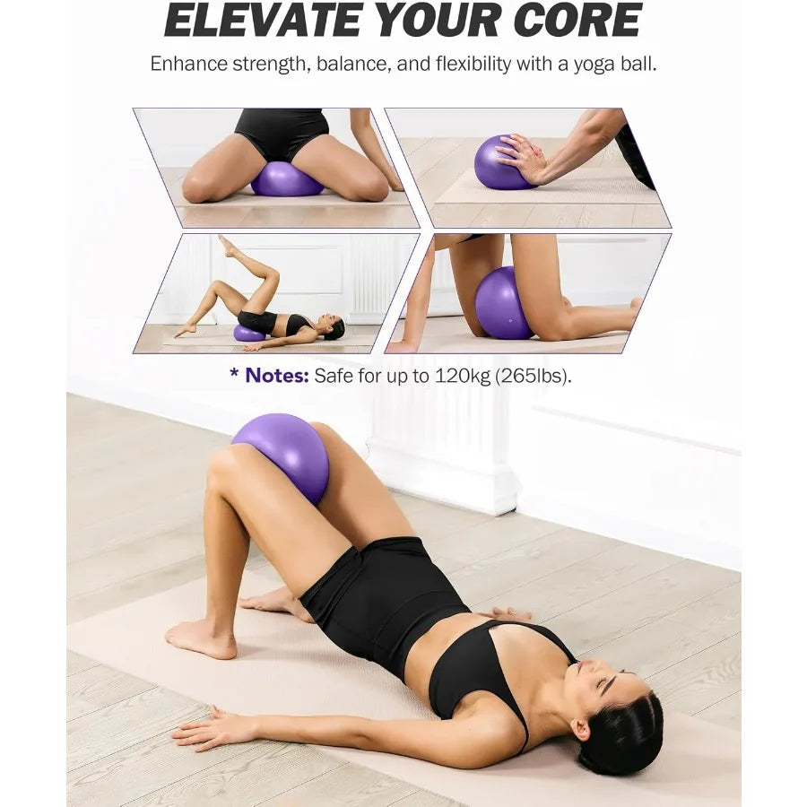 Upgraded Pilates Bar Kit With Natural Latex Resistance Bands