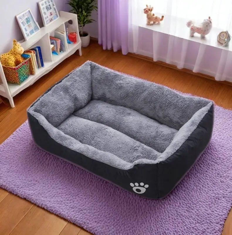 Plush Non-Slip Bite-Resistant Dog Bed For All Dogs