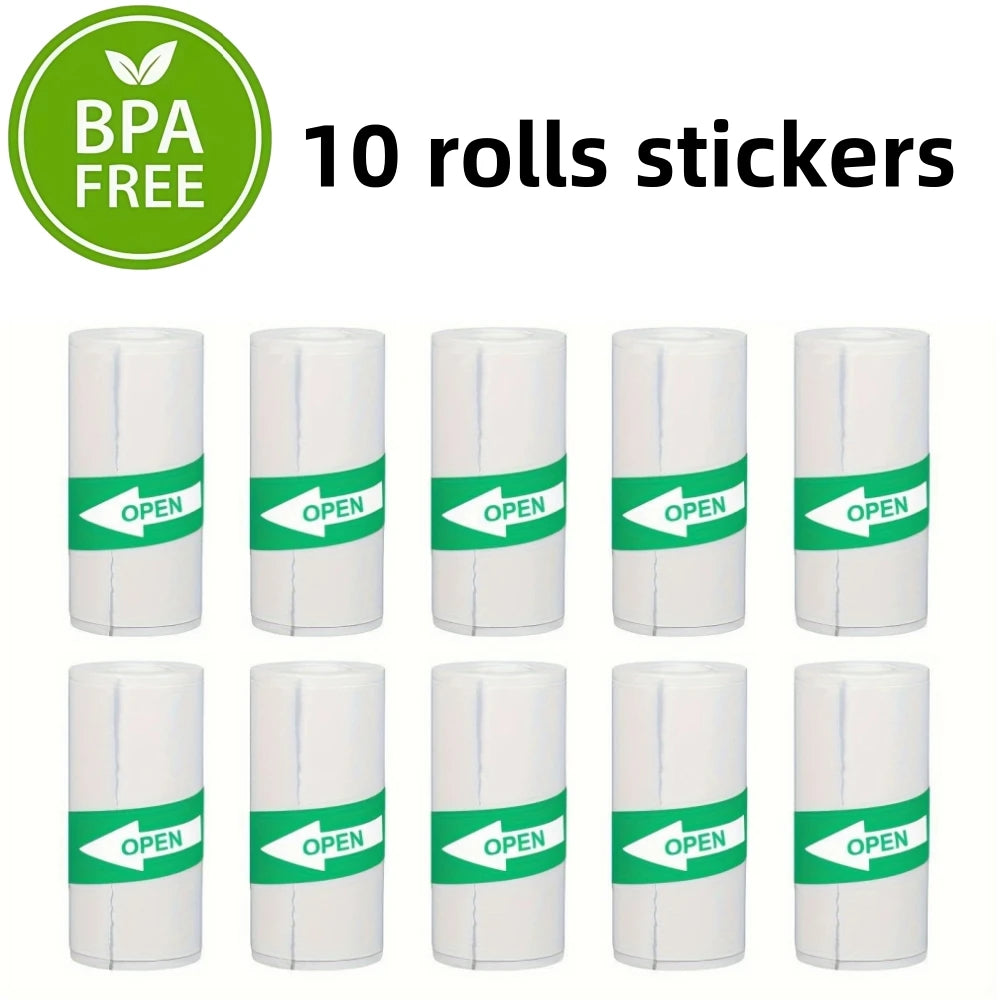 DOLEW Thermal Sticker Paper Roll For Mini Label Makers