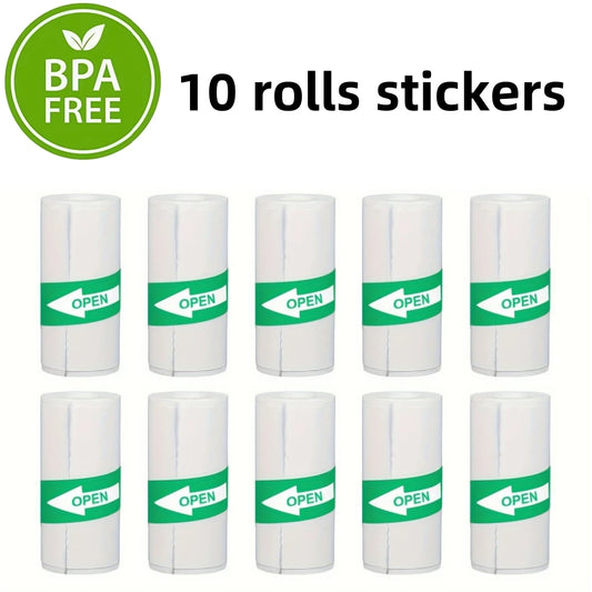 DOLEW Thermal Sticker Paper Roll For Mini Label Makers