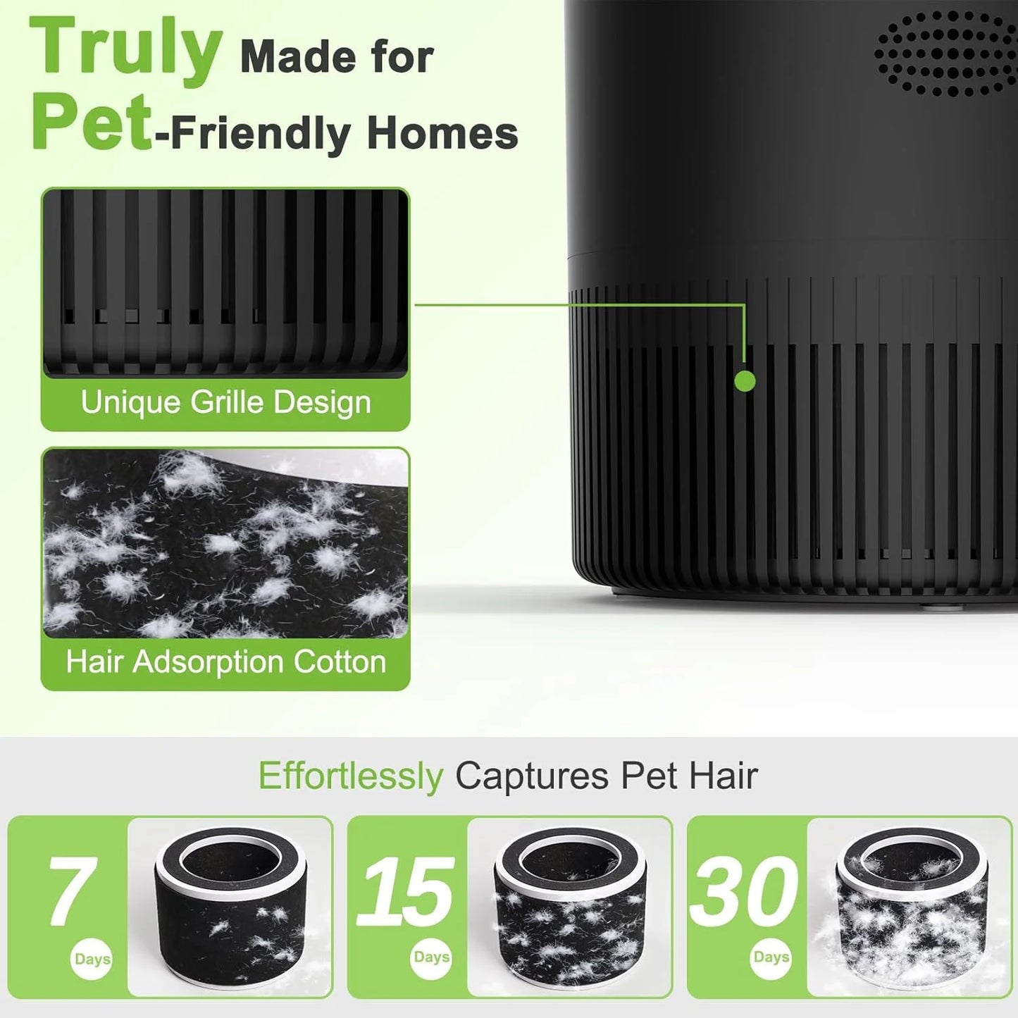 Chuboor Smart Air Purifier With App Control And PM2.5 Monitor