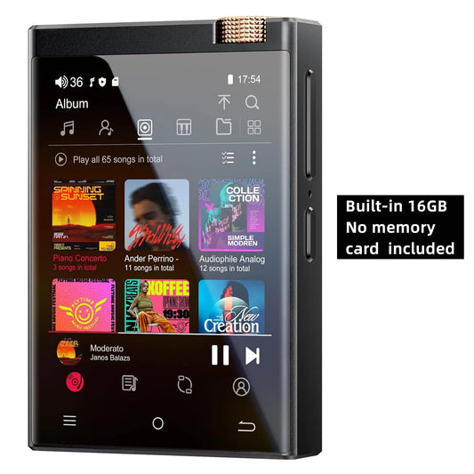 Oilsky HiFi MP3 Player with Bluetooth & WiFi – Lossless DSD High Resolution