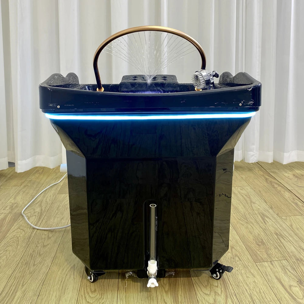 General Use Head Spa Shampoo Basin With 60L Tank And Hydrotherapy