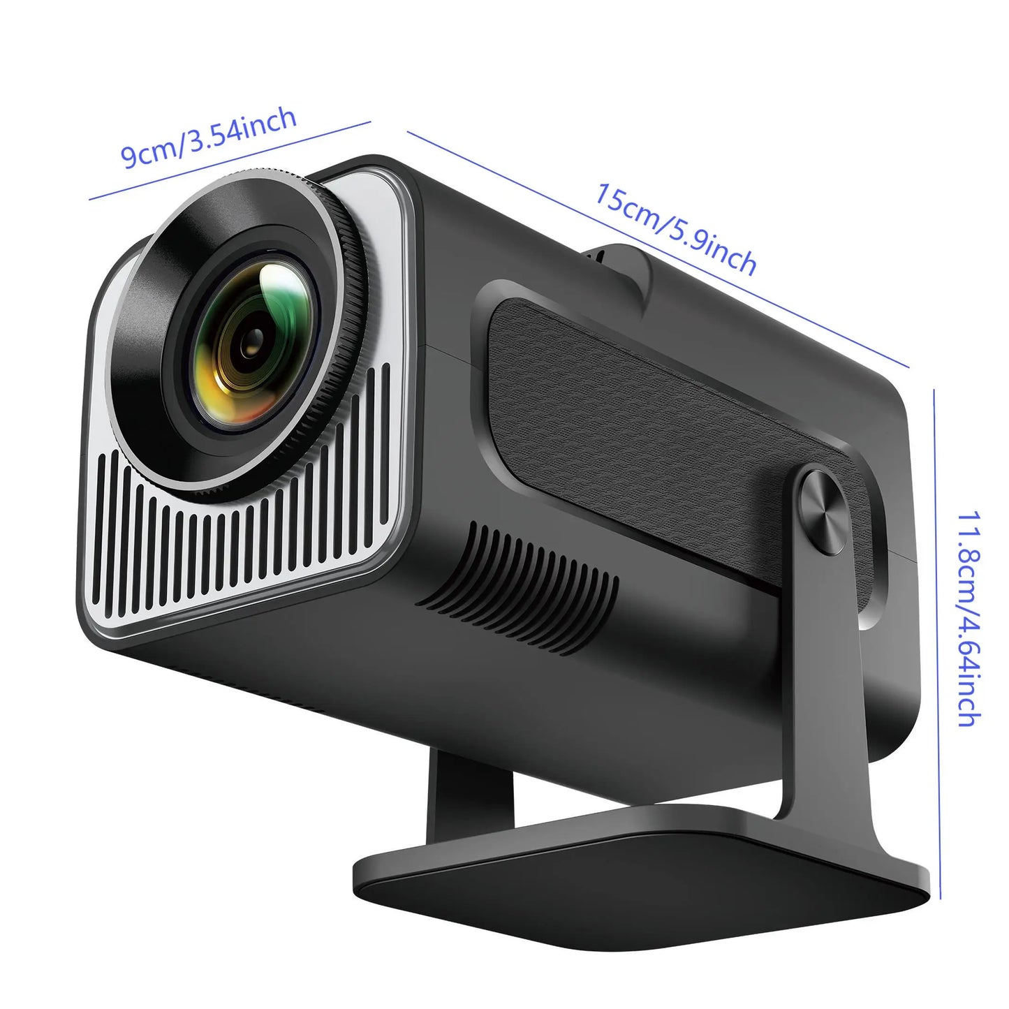 ENUOSUMA 4K Android Projector With WiFi Bluetooth 5 Outdoor