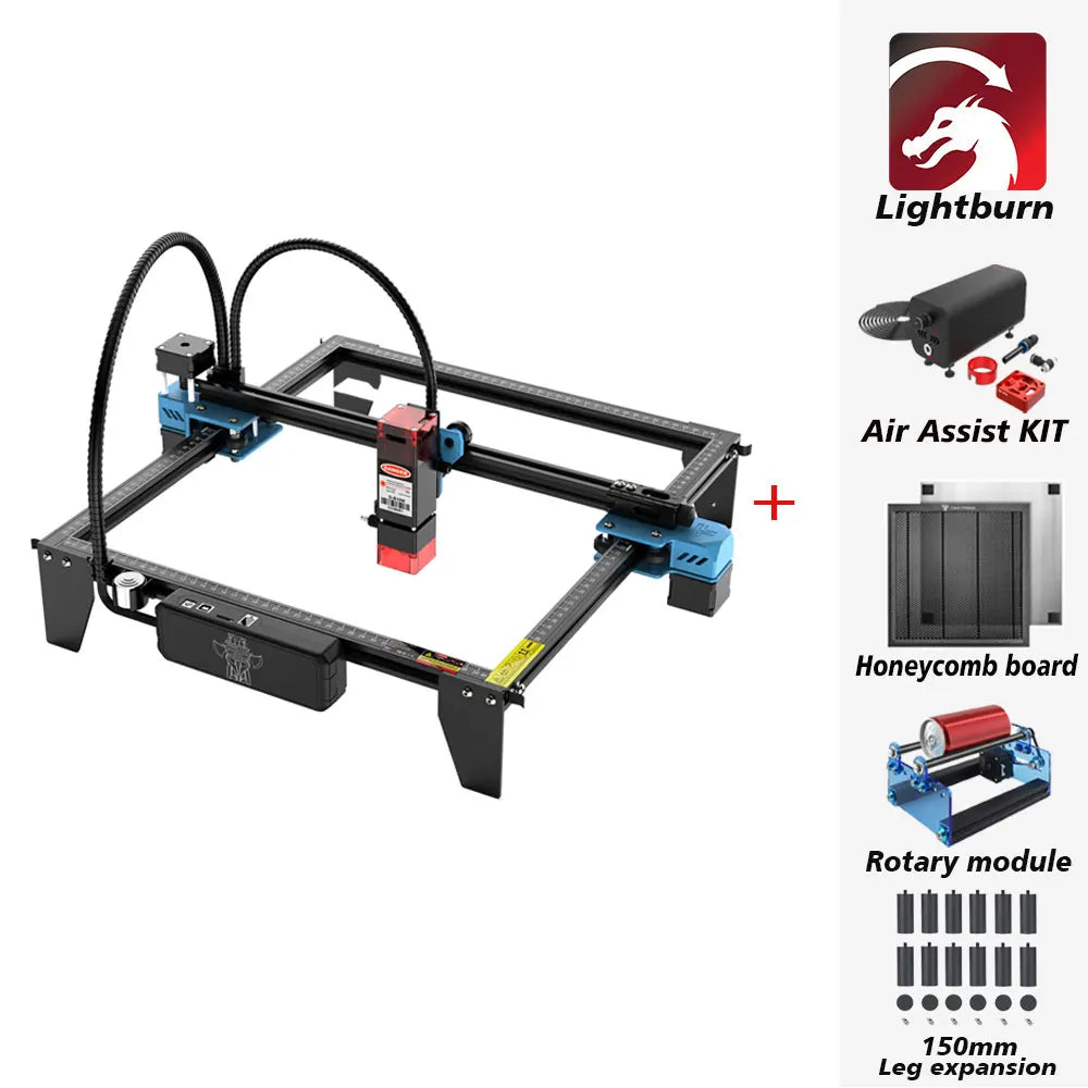 Two Trees TTS-10 Pro Laser Engraver 445nm Blue Light Engraving Machine
