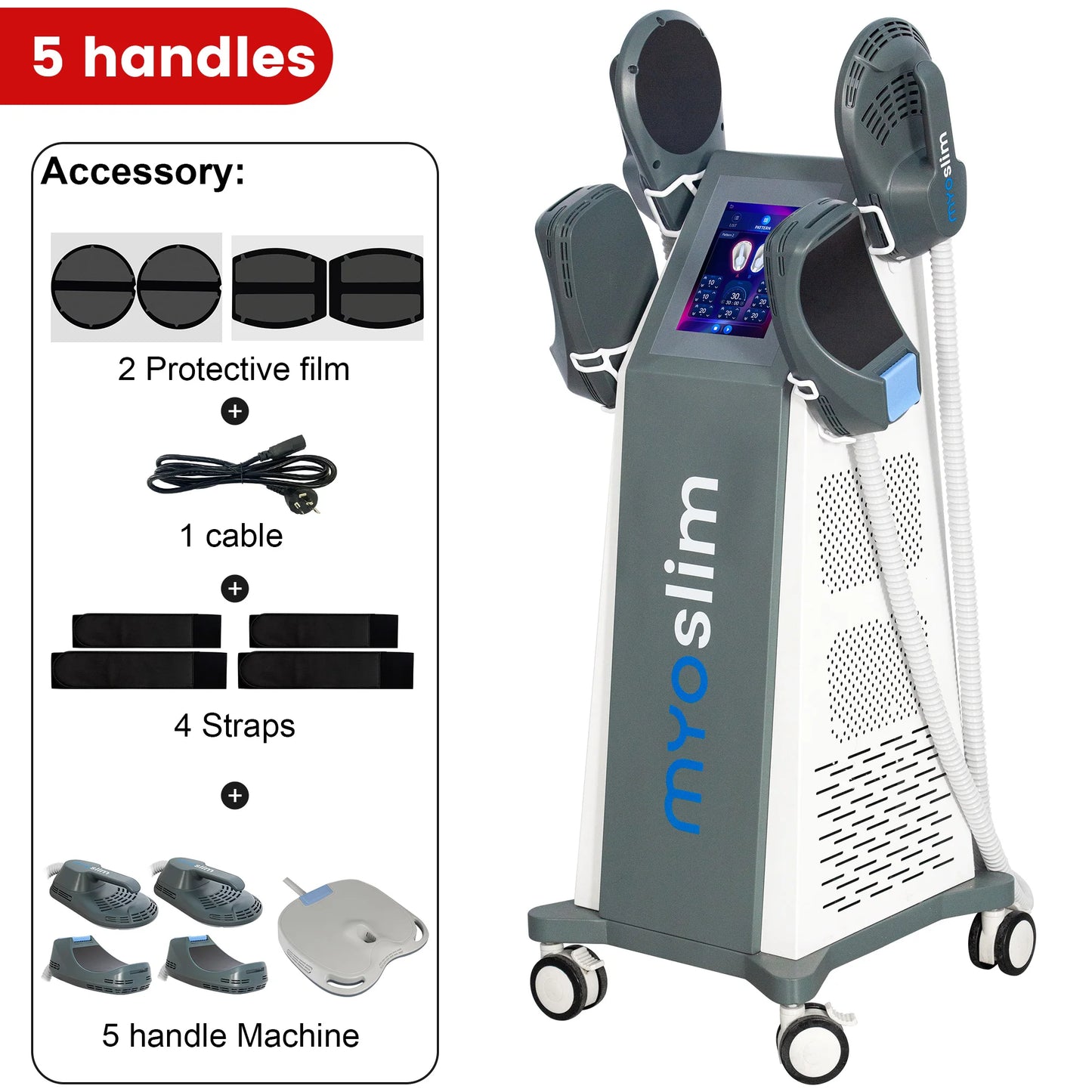 MYOSLIM EMS Body Slimming Machine For Muscle Toning Fat Burning
