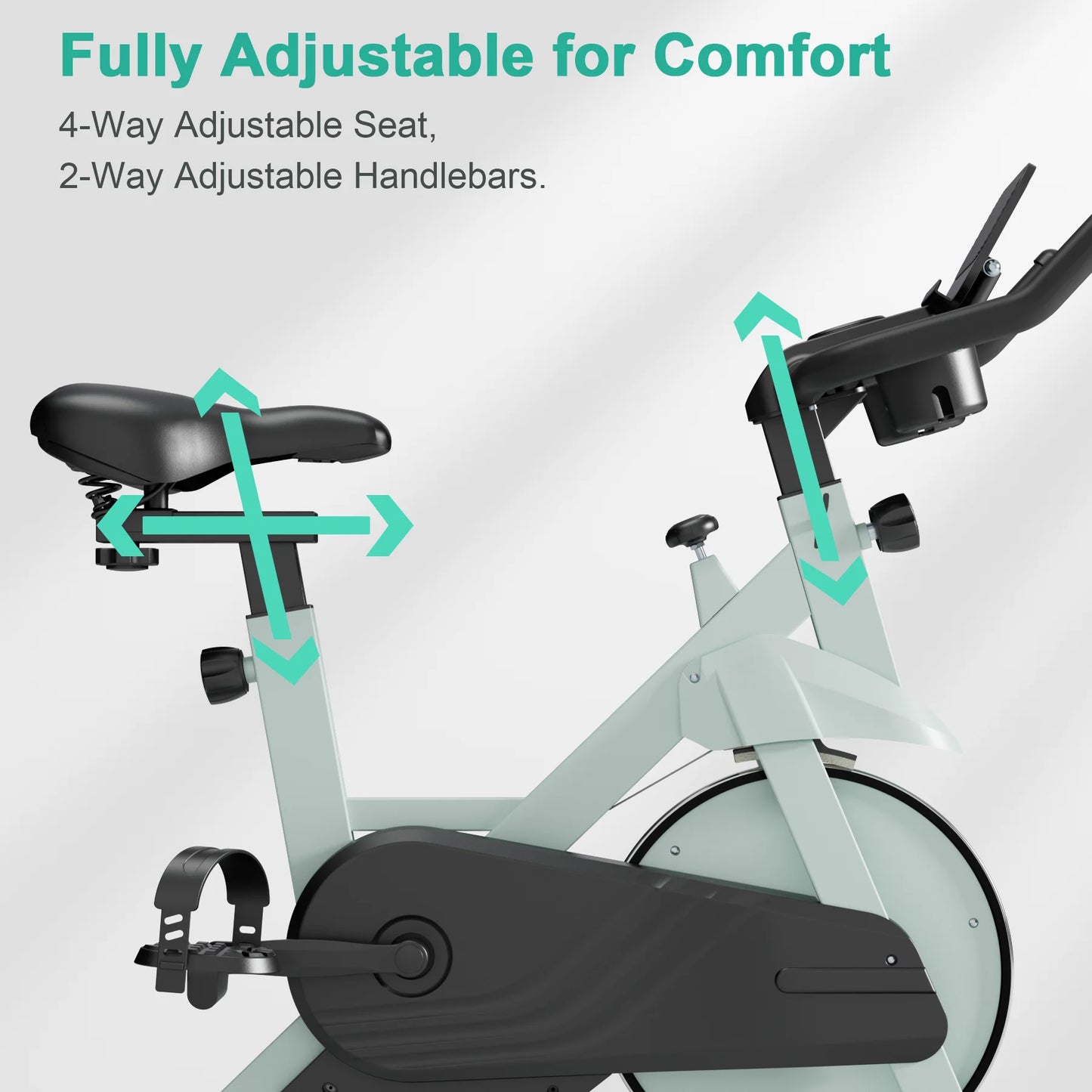 Superun Exercise Bike 32 Level Magnetic Resistance For Home Gym