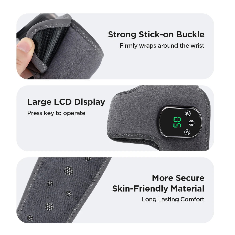 Hailicare Cordless Foot Ankle Massager With Heat And Vibration