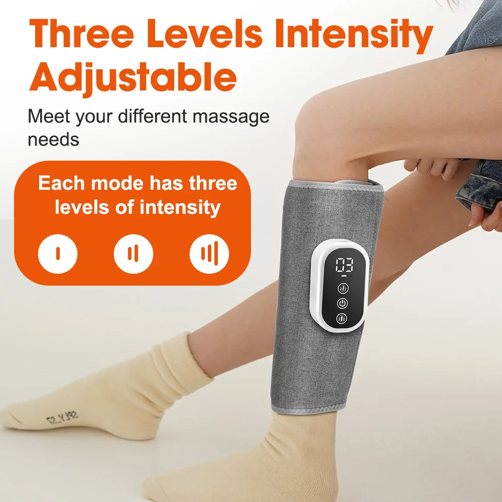 PASTSKY 360 Degree Air Pressure Calf Massager With Heating And 3 Modes