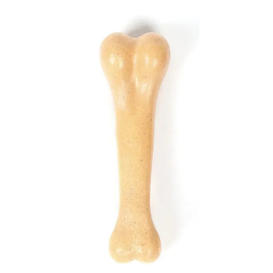 Durable Dog Bone Chew Toys Nearly Indestructible Non-Toxic Dental Care