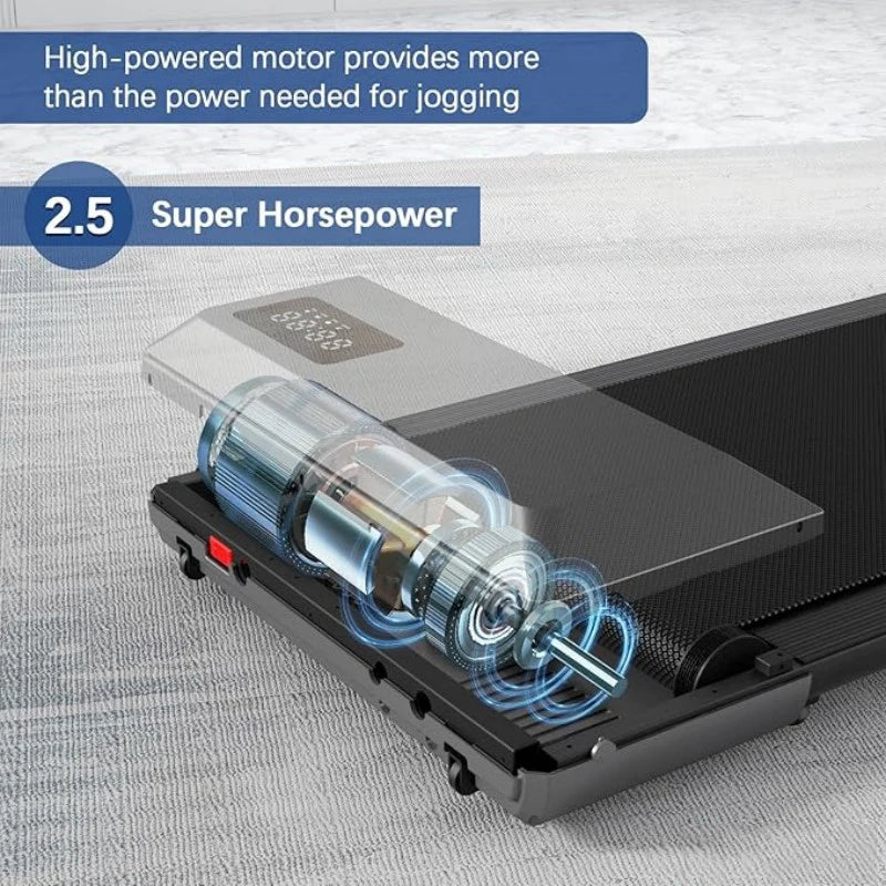Superun Two In One Home Treadmill Two Point Five Horsepower Walking Running