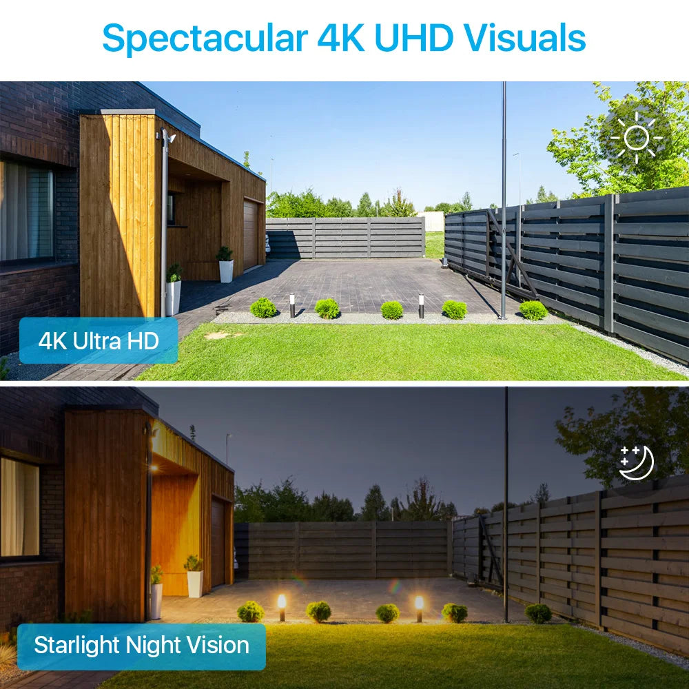 ZOSICTV Security System 4K POE NVR Kit With AI Detection