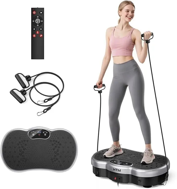 Whole Body Vibration Plate Calorie Counter 120 Speeds