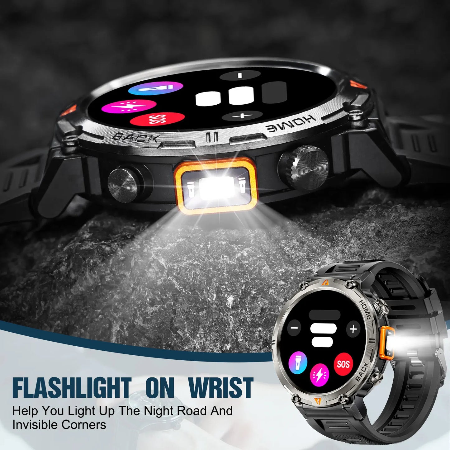 EIGIIS KE3 Bluetooth Call Smartwatch For Men