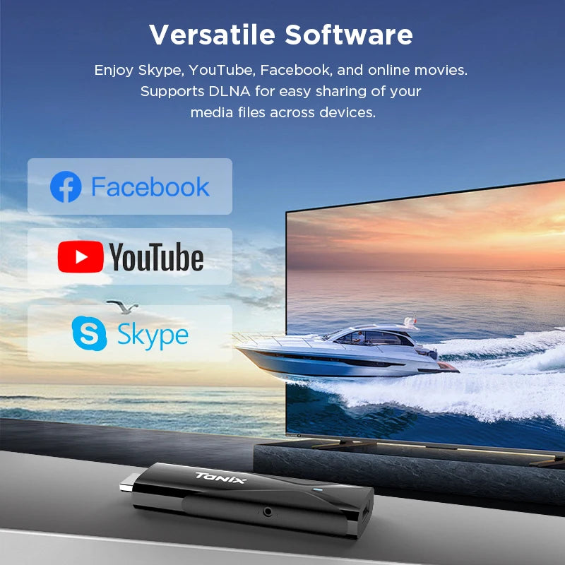WUDUNG TANIX TX8 Android10 SmartTVMediaBox 4K UltraHD