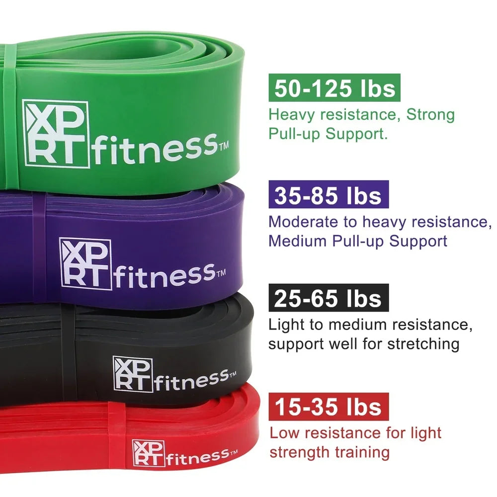 Pull Up Resistance Band 35 To 85 Lbs Latex Powerlifting