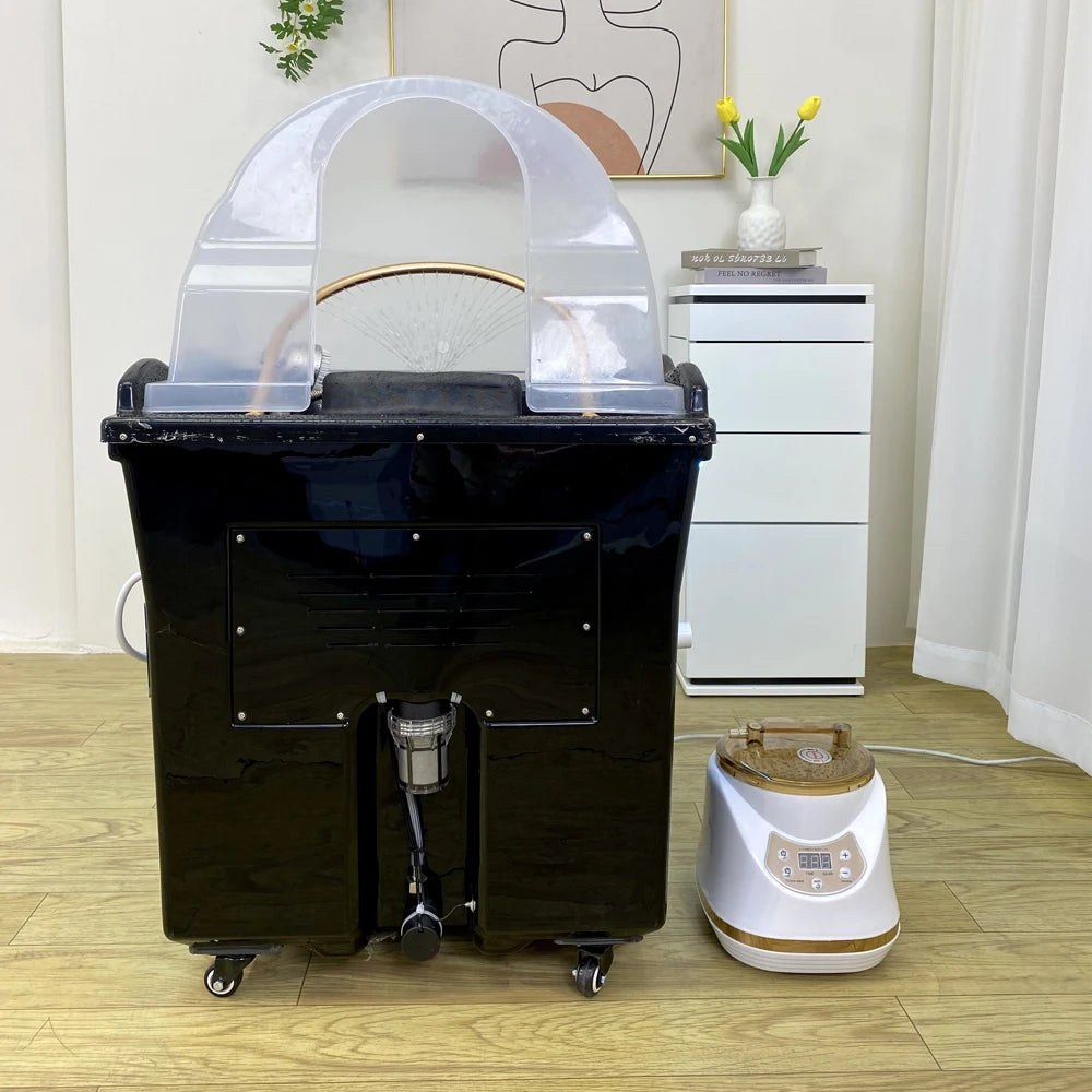 General Use Head Spa Shampoo Basin With 60L Tank And Hydrotherapy