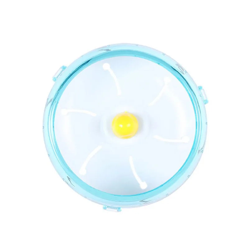 Pet Hamster Running Wheel Toy Plastic Silent Exercise Wheel