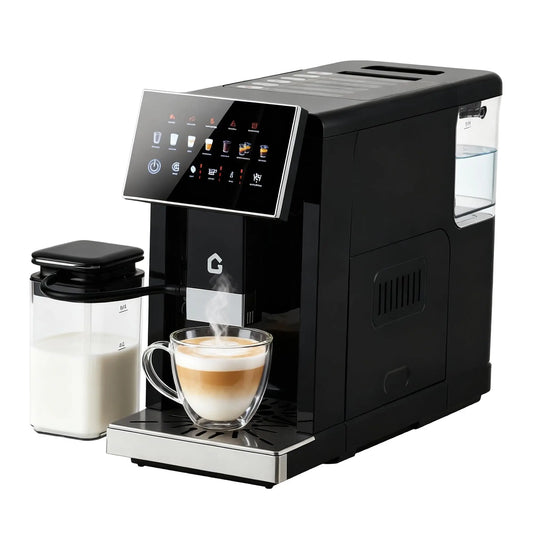 Adoolla 3rd-Gen Automatic Espresso Machine With Milk Frother