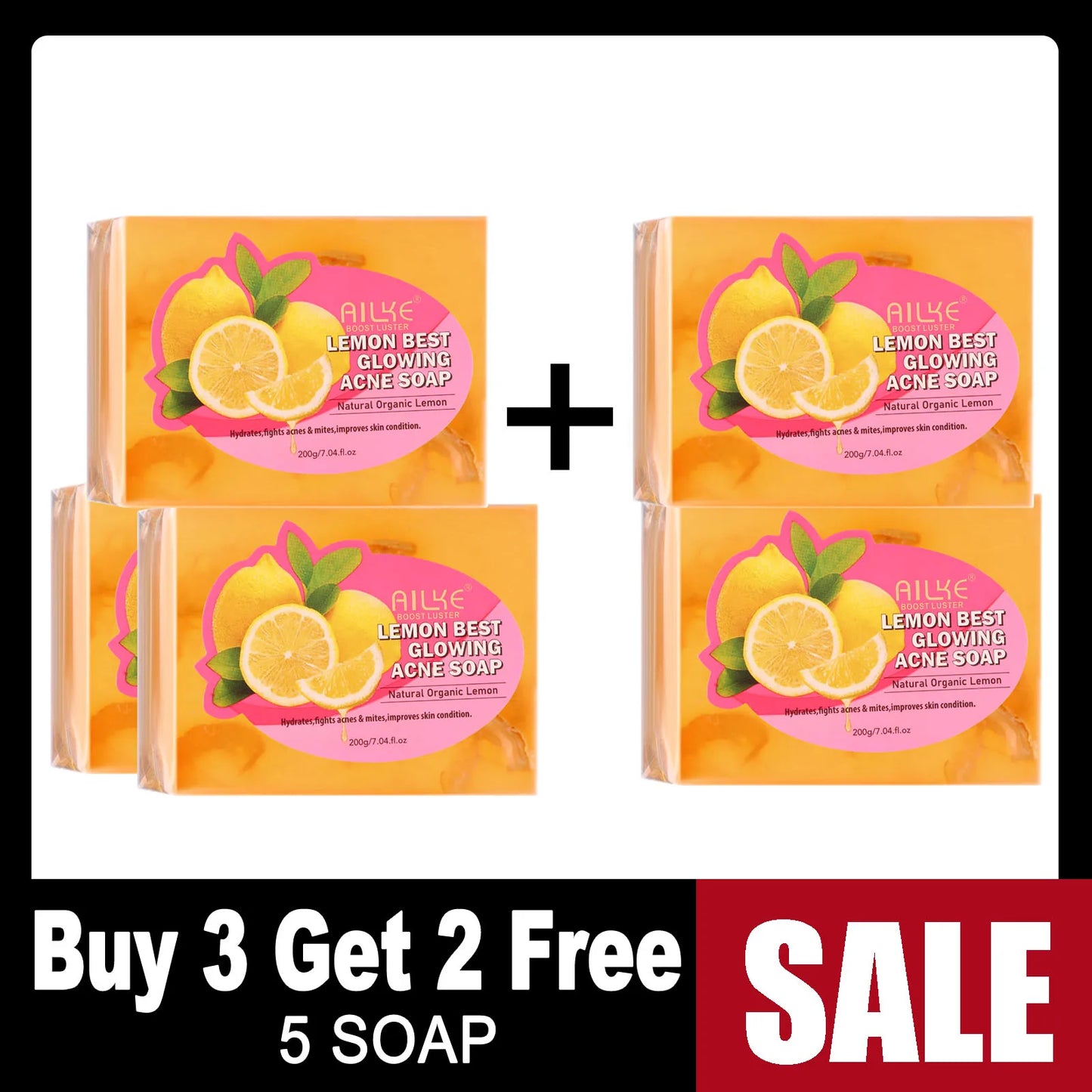 AILKE Natural Skin Brightening Set for Clearer Brighter Complexion