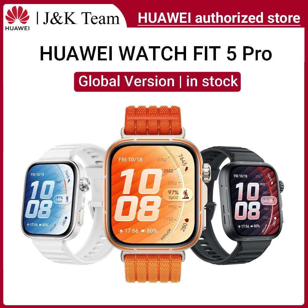 Huawei Watch Fit 5 Pro Smartwatch With NFC iOS Android