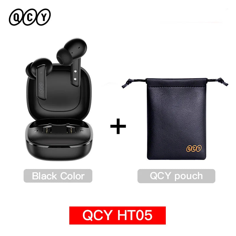 QCY HT05 ANC Wireless Earphones With 40dB Noise Cancellation